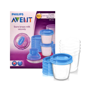 Bộ 10 Cốc Trữ Sữa Philips Avent SCF618/10 180ml