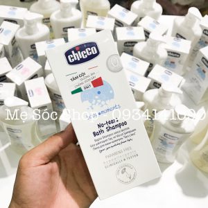 Sữa tắm gội Chicco chiết xuất Hoa cúc 0M+