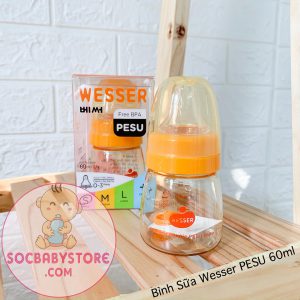 Bình sữa Wesser PESU 60ml