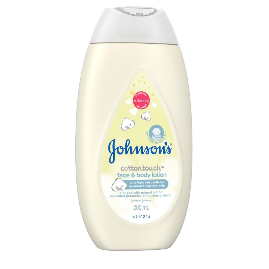 Sữa dưỡng thể Johnson's Face & body Lotion Cotton Touch