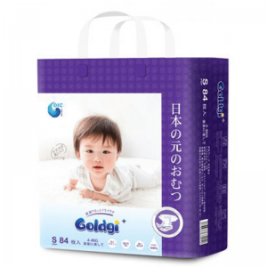 Bỉm – Tã Dán Goldgi size S 84 miếng