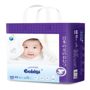 Bỉm – Tã Dán Goldgi size Newborn 92 miếng