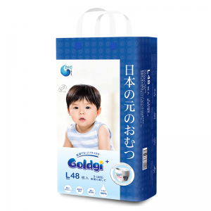 Bỉm – Tã Quần GOLDGI size L 48 miếng