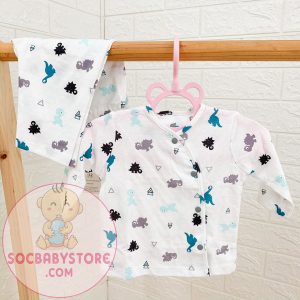 BỘ DÀI TAY CÀI LỆCH LULLABY – KHỦNG LONG