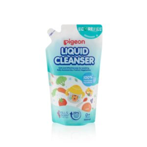 Túi nước rửa bình sữa Pigeon Hương tự nhiên 650ml