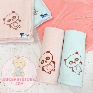 KHĂN TẮM SỢI TRE IN HÌNH FANY