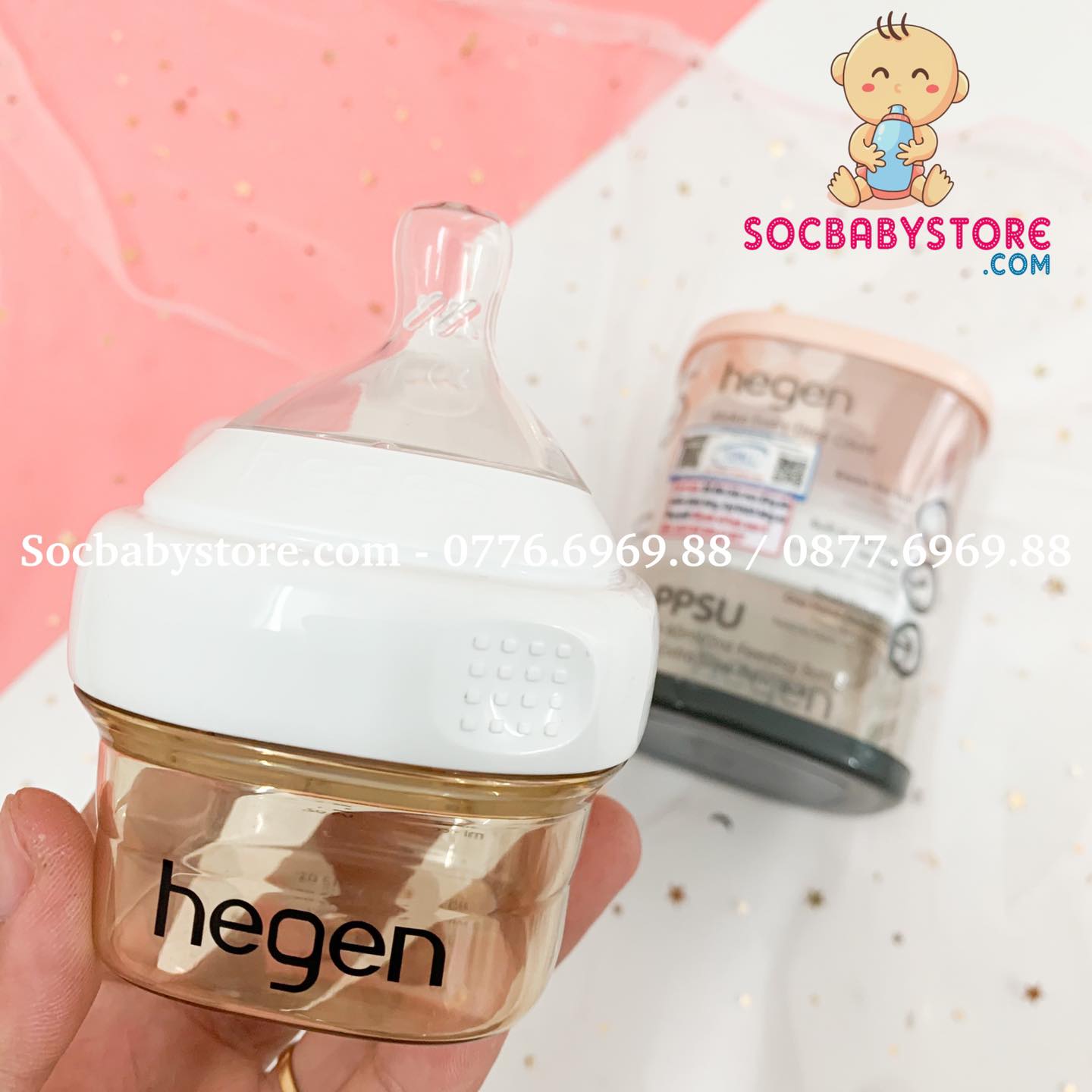 Bình sữa Hegen PPSU 60ml