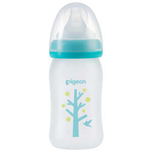 Bình sữa thủy tinh silicone Pigeon 160ml