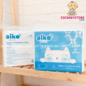 KHĂN VẢI KHÔ ĐA NĂNG AIKO 500G