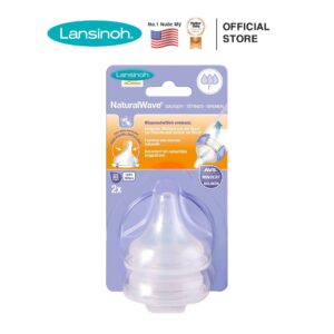 Núm ti Lansinoh size F cho bé từ 6 tháng