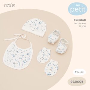 Set phụ kiện sơ sinh Nous – Họa tiết đồ chơi