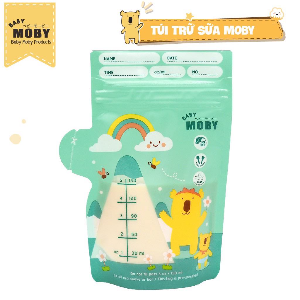 Túi trữ sữa Moby Baby 150ml
