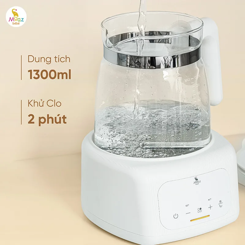 Bình đun nước pha sữa Moaz BéBé MB115