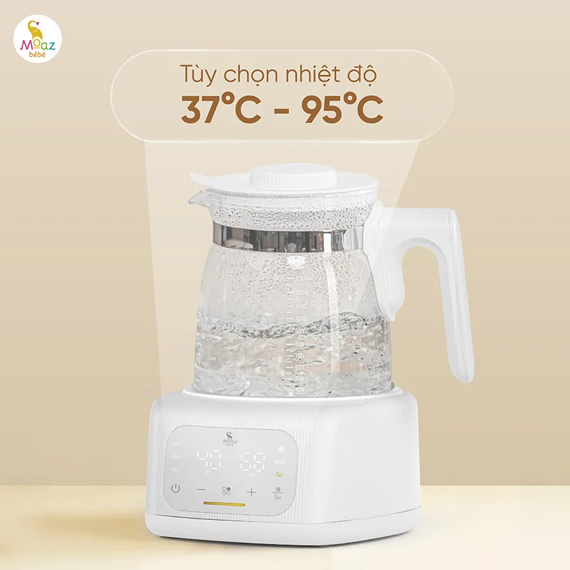 Bình đun nước pha sữa Moaz BéBé MB115